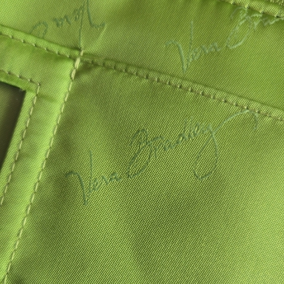 Vera Bradley Yellow and Black Floral Wristlet - Picture 4 of 7